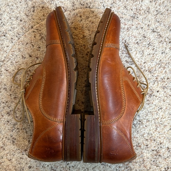 Frye – James Bal Lug Oxford Lace Up Cap Toes Shoes - Picture 9 of 15